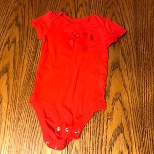 Red bow Onesie